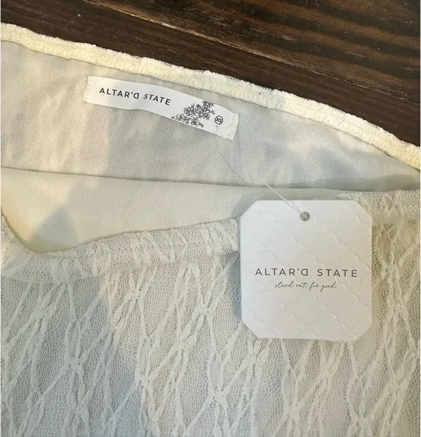 Altar'd State Lace Maxi Skirt - Image 4