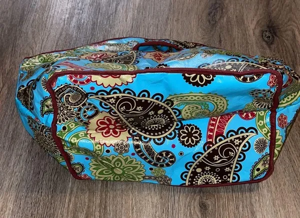 Insulated Tote Bag Blue - Image 4