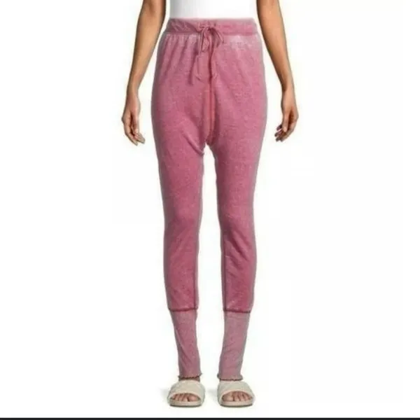 Intimately Free People Cozy All Day Harem Joggers Winding Road Mauve New W/ Tags - Image 5