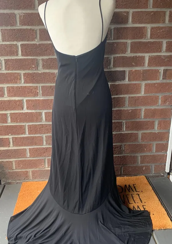 JSBOUTIQUE Black Formal High Low Dress - Image 3