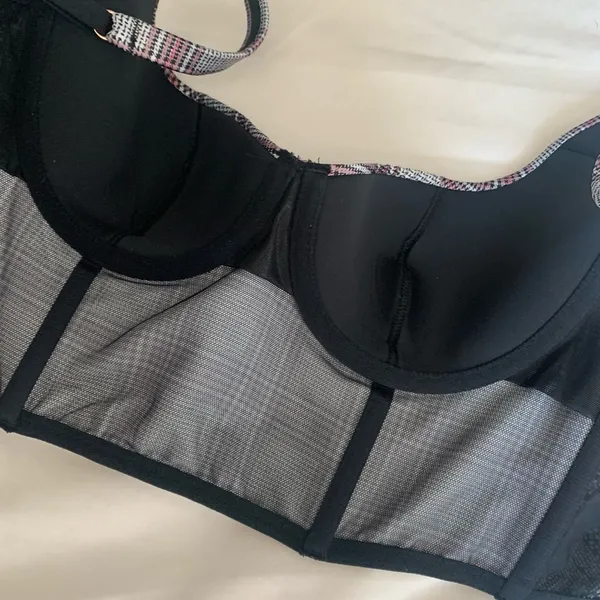 Victoria’s Secret Plaid Corset Top 34B - Image 7