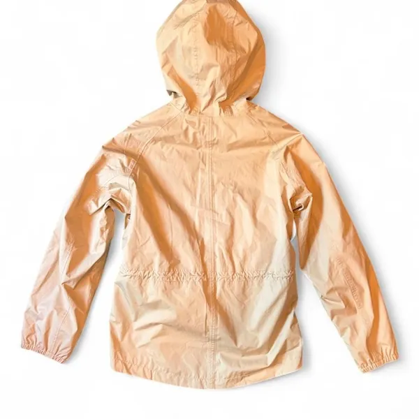 Timberland Waterproof Funnel Neck Cinched Waist Jacket Women XL Khaki - Image 3