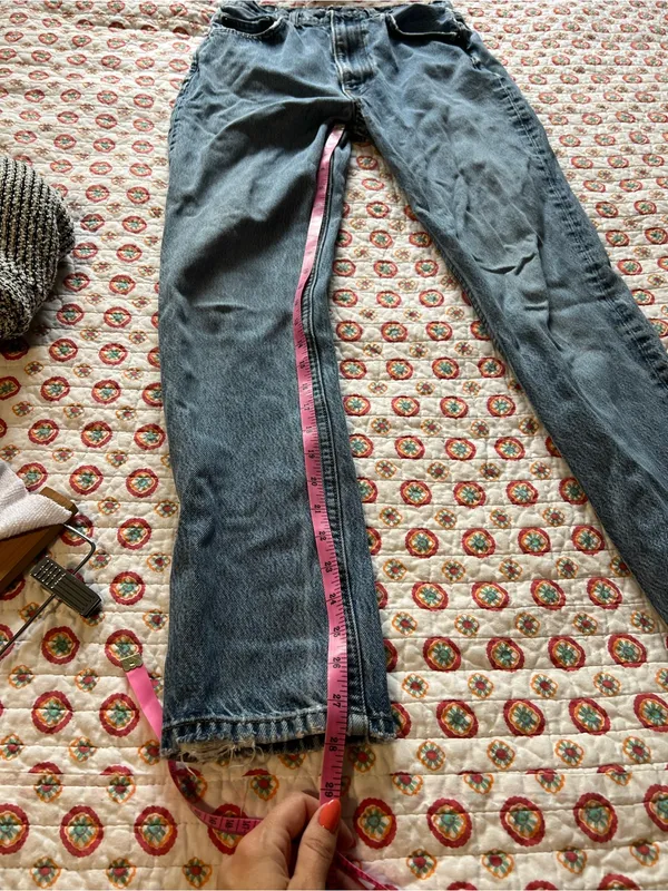 Reformation Discontinued Stevie Ultra High Rise Straight Jeans size 26 - Image 9
