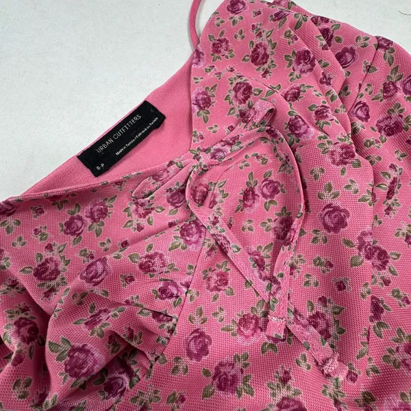Urban Outfitters Women's Pink Dress - Size S.‎ - Image 16