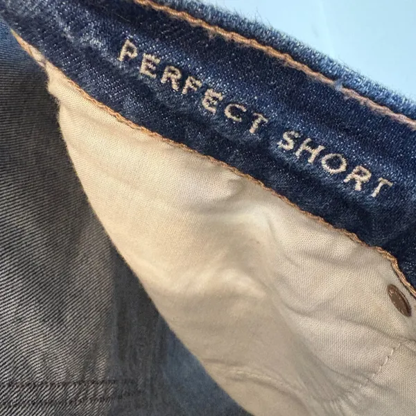 American Eagle Perfect‎ Short Size 8 Dark Wash - Image 6