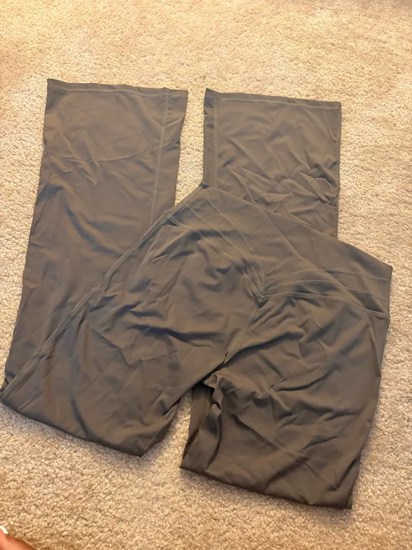 Grey Yoga Pants Gray Size XXL - Image 2