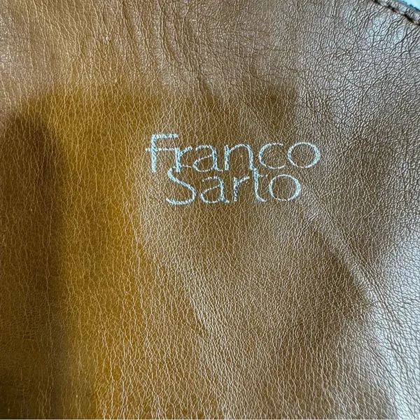 Franco Sarto Riding Boot Cosmina Brown Leather Tall Equestrian Heritage Prep - Image 8