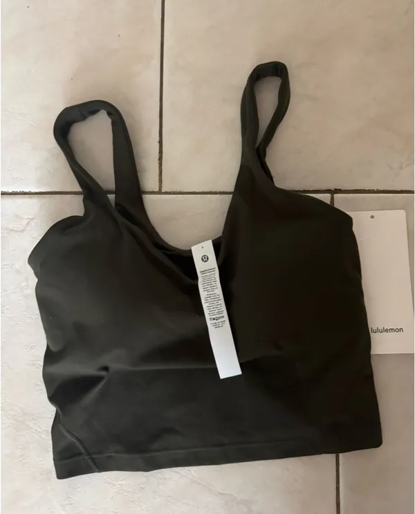 Lululemon Align Tank Dark Olive  - Image 2