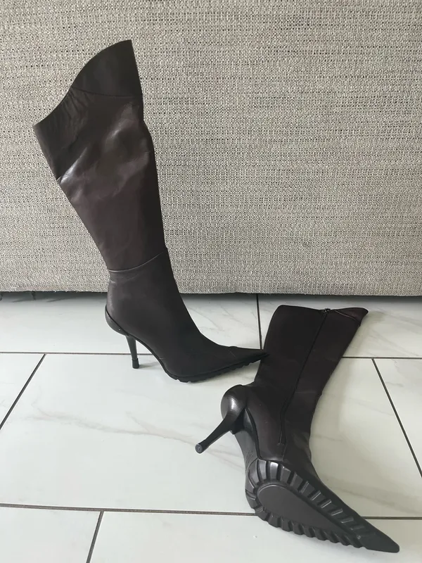 Gianni Bravo high boots Black Size 37 Europe - Image 4