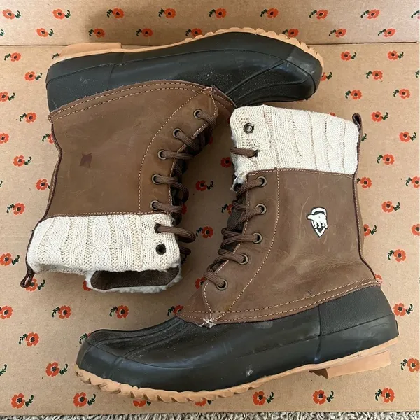 ✨ Arctic Shield Women’s Brown Winter Boots 10‎ Brown - Image 8