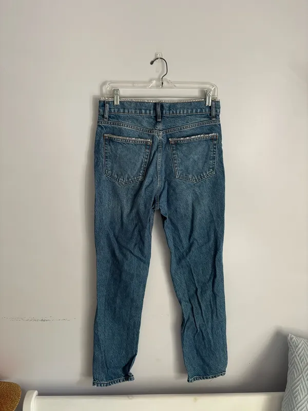 Reformation bedazzled jeans - Image 2