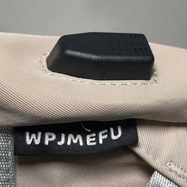 WPJMEFU Beige 15.6 Laptop Padded‎ Backpack USB Port - Image 8