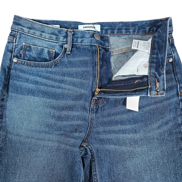 Vigoss Royce 70s Stovepipe Pant Blue Jeans‎ 27 NWT - Image 4