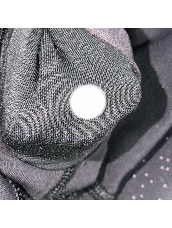 Lululemon Women’s Size 6 Leggings Black Pink Ombre Speckled - Image 7