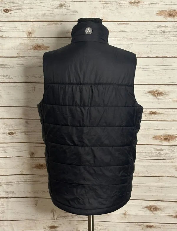 Marmot gorpcore black insulated puffer vest Size Small - Image 9