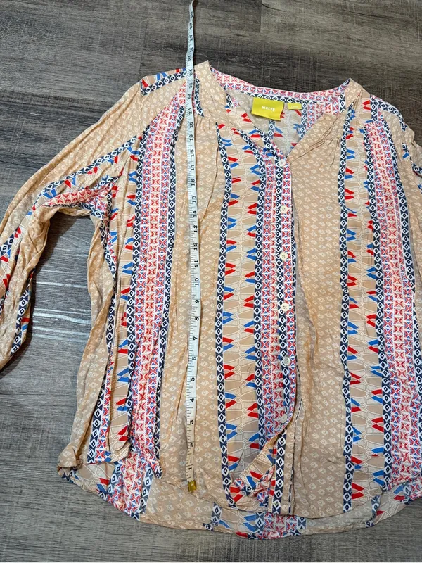 MAEVE By Anthropologie Button Down Blouse in Sunset District - Image 7