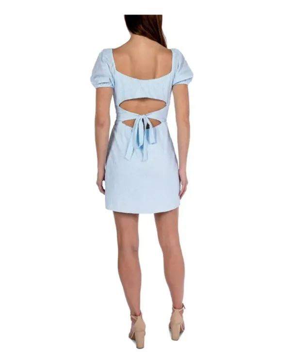 B Darlin Blue Mini Dress - Image 4