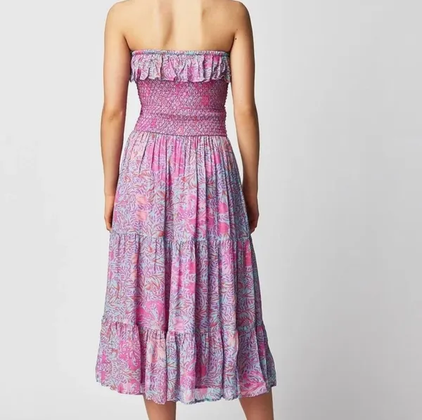 NWT Free People X Jen's Pirate Booty Garden Party Bellini Dress Sz M - Image 5