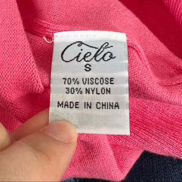Cielo Pink Open Cardigan‎ Size Small NWT - Image 9