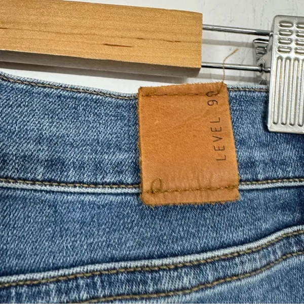 Level 99 Blue High Rise Skinny Jeans Women 8 Classic Fall Casual Denim Anthro - Image 11