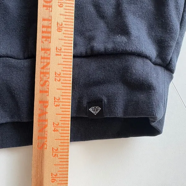 Diamond Supply Co. Dark‎ Navy Blue Graphic Sweatshirt Size M - Image 8