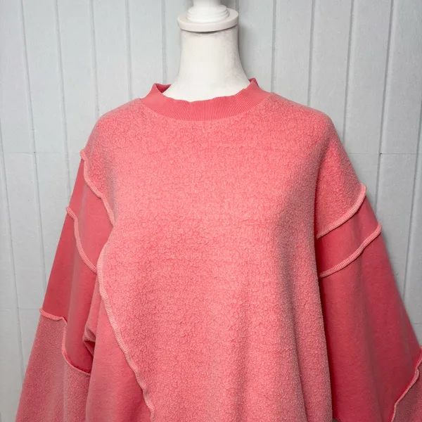 BDG Women's Pink Crew Neck‎ Sweatshirt size L - Image 2
