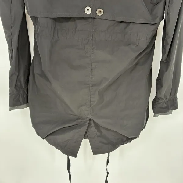 Mountain Hardwear Zenell Hooded Trench Coat Black Women's Small S Jacket - Image 6