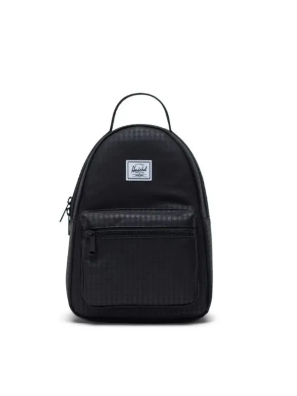 Herschel Supply Company Nova Mini 9L Quilted Brindle Backpack Black - Image 2