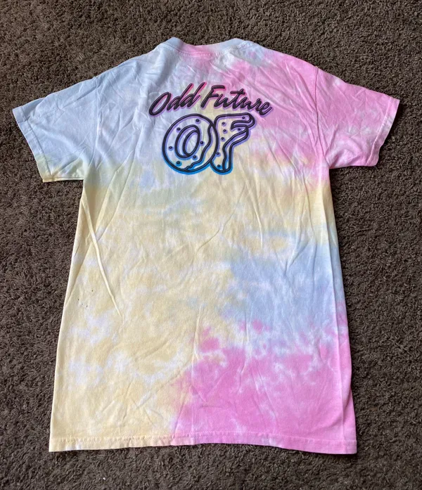 Odd Future Donut  Tie Dye Tee Small - Image 2