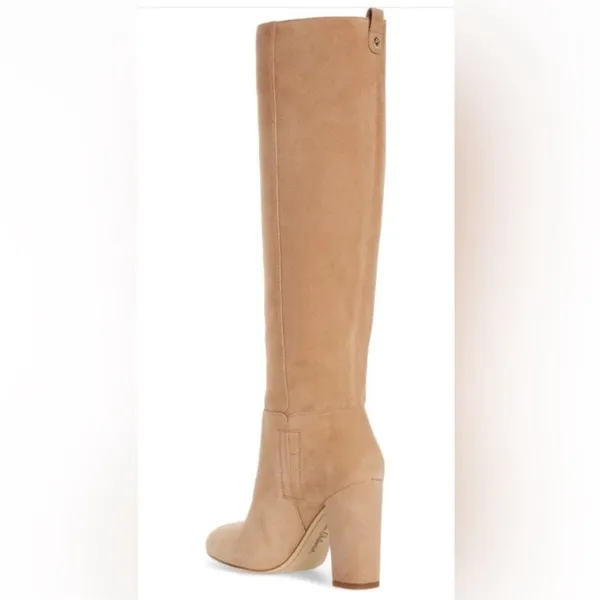 Sam Edelman Tan Caprice Suede Slouchy Knee High Boots 8.5 - Image 6