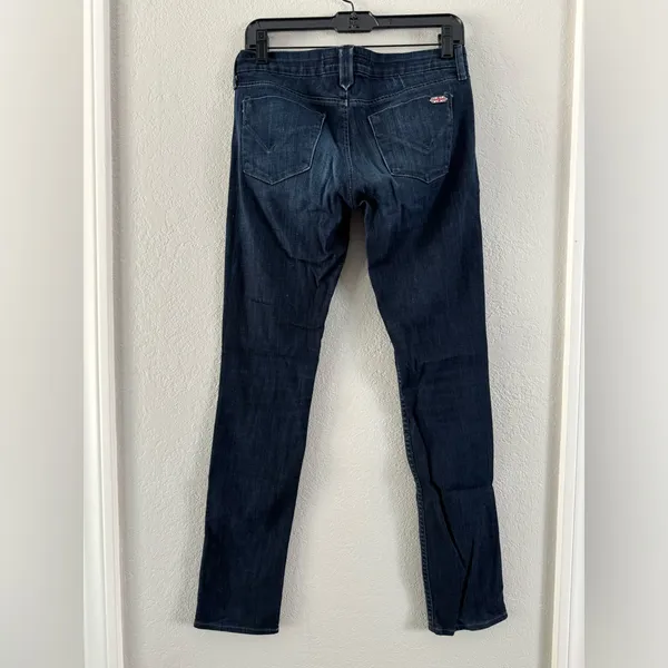 Hudson Metallic W427DHA Straight Skinny Denim Jeans 27 - Image 2