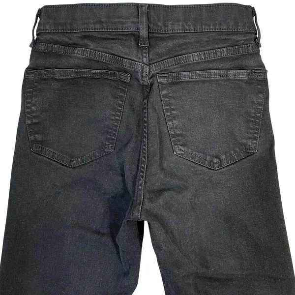 Topshop Jamie Skinny Ankle Jeans‎ 26 Black Mid-Rise Stretch Denim Emo Goth Pants - Image 6