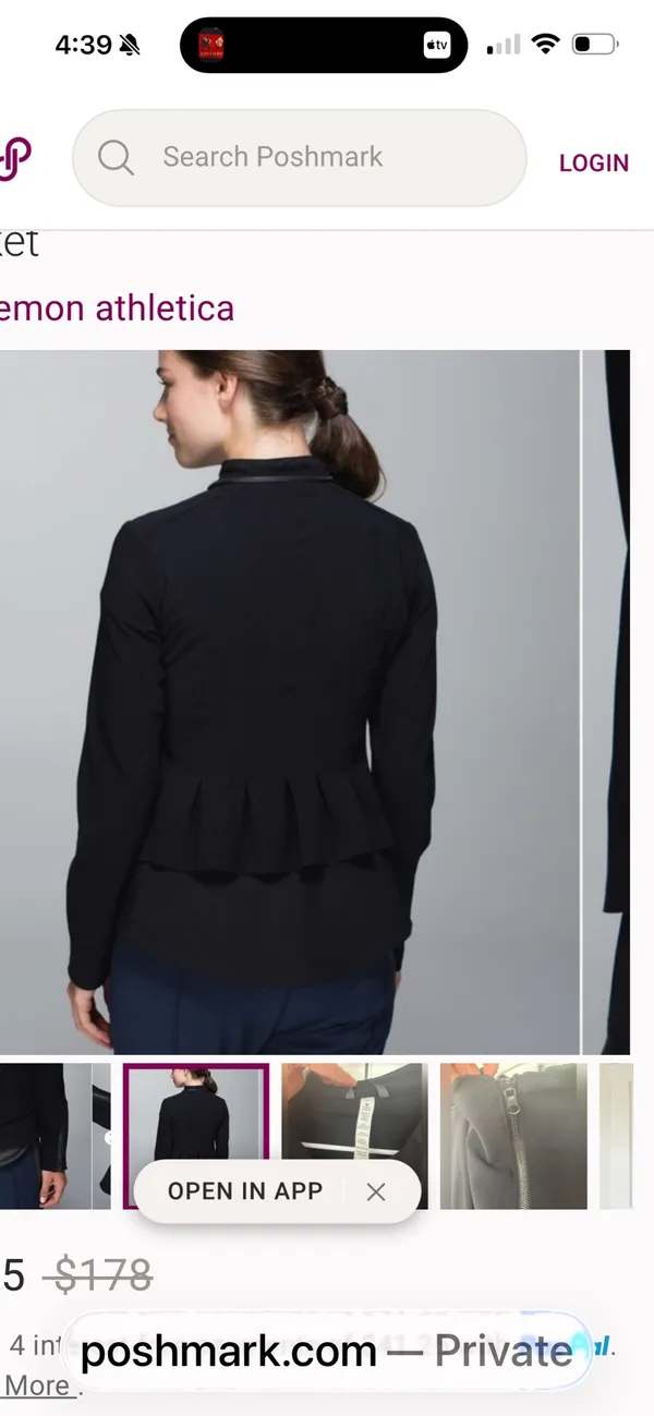 Lululemon Bust A Move Jacket Black - Image 8