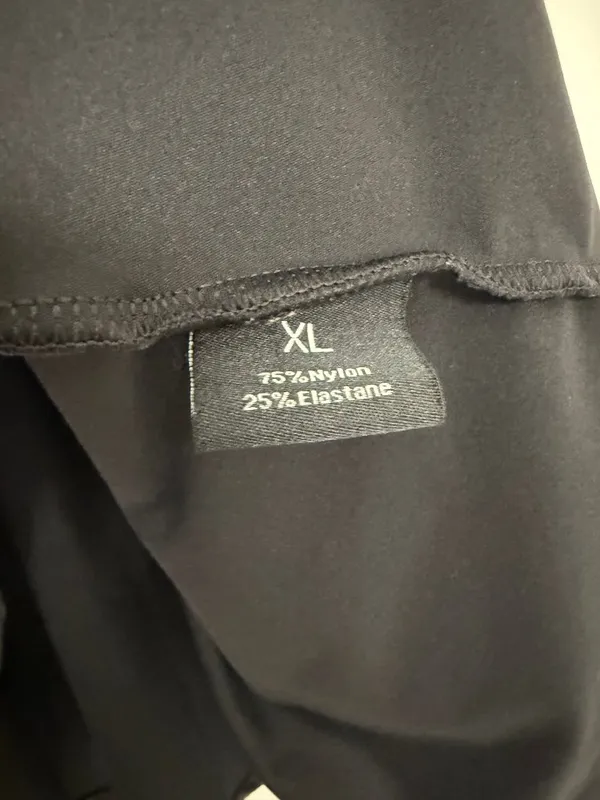 Black Sleeveless Athletic Polo Tennis Dress Women’s XL - Image 5