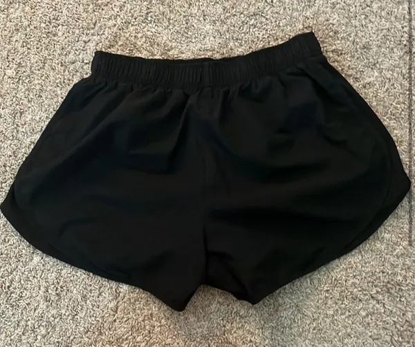 Black Running Shorts - Image 2