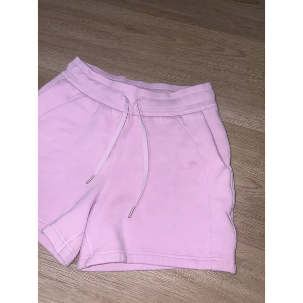 Lululemon Scuba High-Rise Shorts Pink Size 6 Drawstring Pockets Women - Image 15