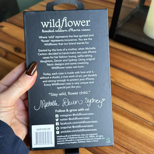 Wildflower Floral Phone Case - Image 3