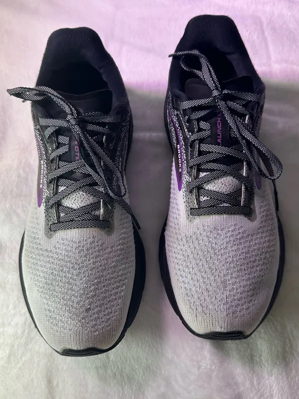 Brooks Women's Gray & Purple Running Trainer - Image 4