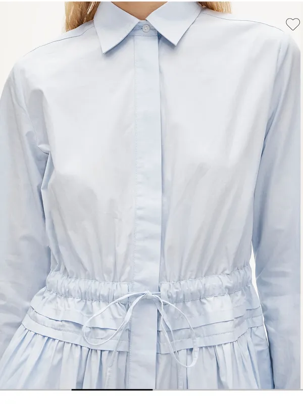 J.Crew Tall Elena mini shirt-dress in cotton poplin - Image 2