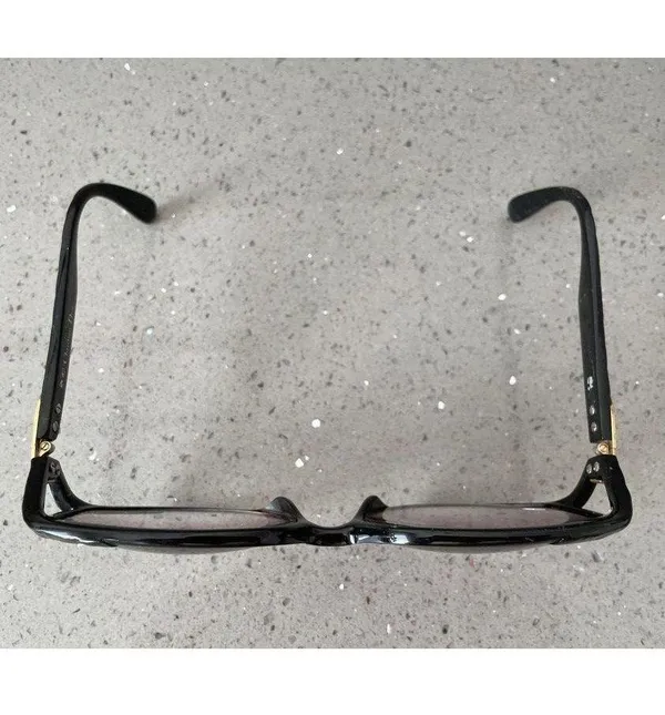 Christian Dior 2320-90 Eyeglasses Frames ONLY black oversized Made In Germany - Image 2
