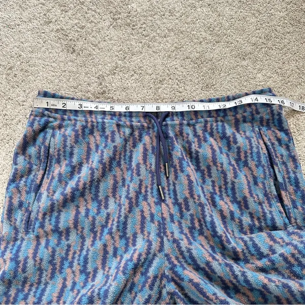Patagonia Women’s Micro D Joger Fleece Pants Pull On Drawstring in Trees Ikat M - Image 11