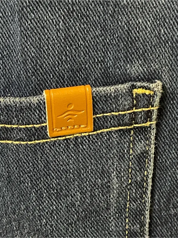 Halara Flex High Waisted Pocket Wide Leg Jeans Large - Image 3