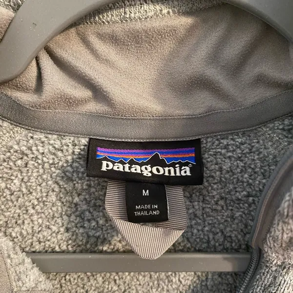 Women's Patagonia Better Sweater 1/4 Zip Gray 25618 Size Medium - Image 2