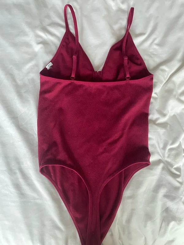 Pink bodysuit Red Size M - Image 3
