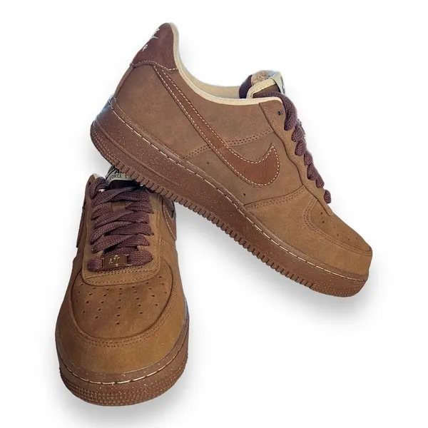 Nike Womens Air Force 1 Low Cacao‎ Wow Size 9.5 FQ8901-259 - Image 3
