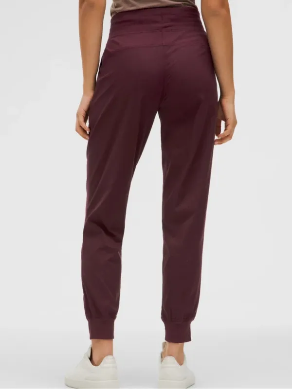 Lululemon Dance Studio Mid-Rise Jogger Full Length - Bergundy - Image 2