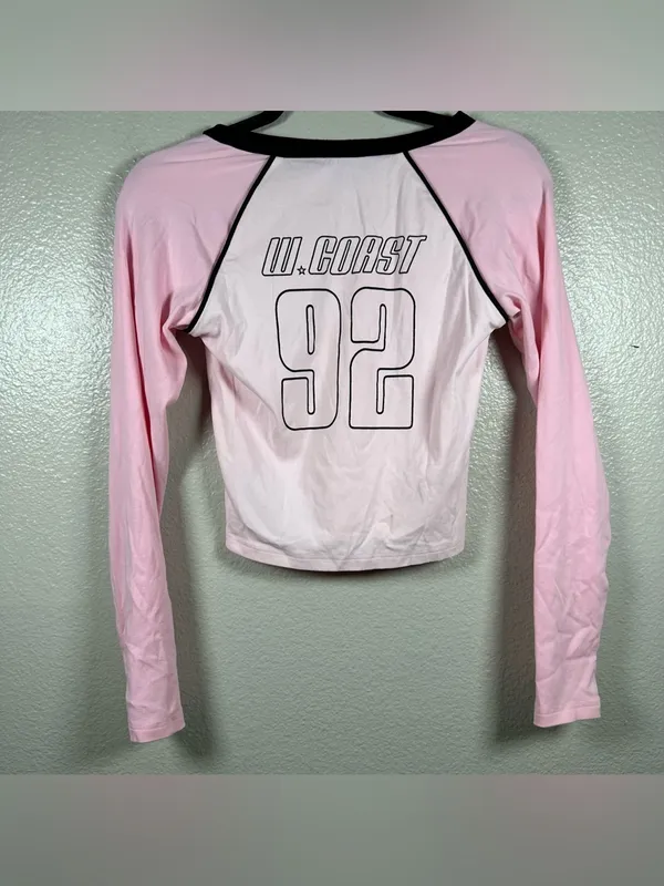 Edikted Game on long sleeve T-Shirt SZ:S - Image 4