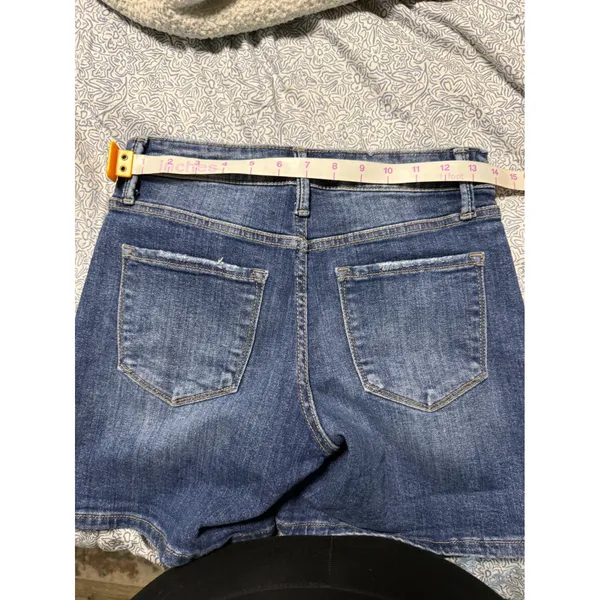 NWOT Lovervet Vervet Flying Monkey Dark Wash Denim Shorts Pockets‎ Size Small - Image 5