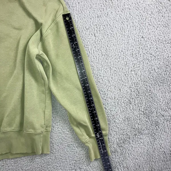 Nike Sweatshirt Women‎ Small Oversized Center Swoosh Logo Pullover Bleached - Image 6