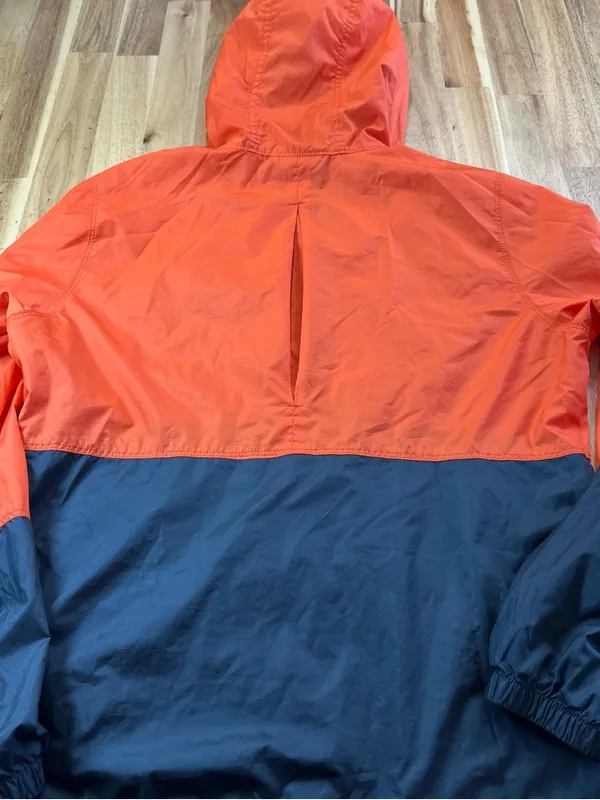 Columbia OSU Beavers Windbreaker Jacket Women’s M Orange Black Hooded NCAA - Image 6